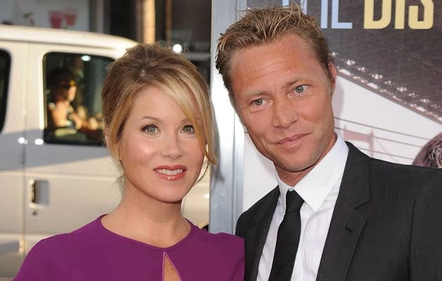 Christina Applegate z partnerem, fot. Jason Merritt Christina Applegate z partnerem, fot. Jason Merritt