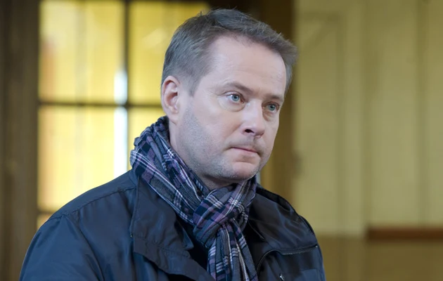 Artur Żmijewski na planie "Ojca Mateusza", fot.Jarośław Antoniak Artur Żmijewski na planie "Ojca Mateusza", fot.Jarośław Antoniak