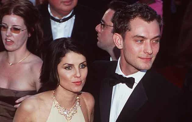 Jude Law i Sadie Frost, fot. David McNew Jude Law i Sadie Frost, fot. David McNew
