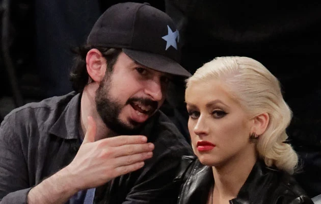 Christina Aguilera i Jordan Bratman, fot. Noel Vasquez