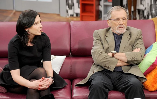 Włodzimierz Zientarski z córką Joanną