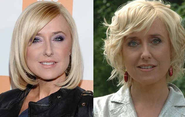 Po lewej: Młynarska w 2011 roku, po prawei: w 2007, fot. Rafał Szwajkowski