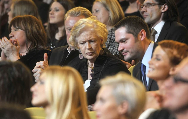 Beata Tyszkiewicz na rozdaniu Telekamer, fot.Kurnikowski