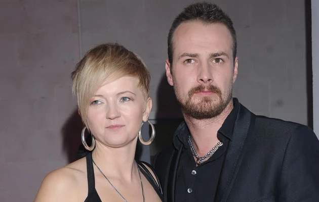 Paweł Małaszyński z żoną, fot. Andras Szilagyi