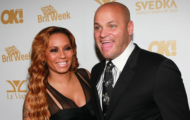 To pierwsze wspólne dziecko Mel i Stephena, fot.David Livingston To pierwsze wspólne dziecko Mel i Stephena, fot.David Livingston