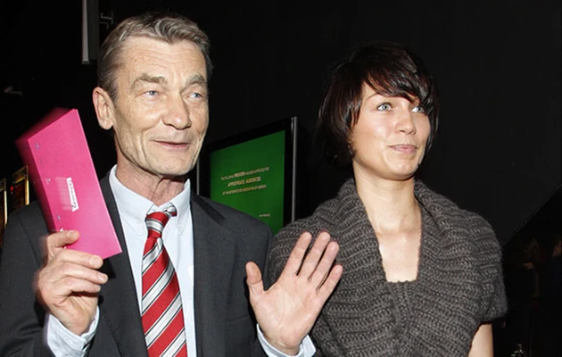 Kiersznowski z Katarzyną na premierze "Och, Karol 2", fot.Wojtalewicz Kiersznowski z Katarzyną na premierze "Och, Karol 2", fot.Wojtalewicz