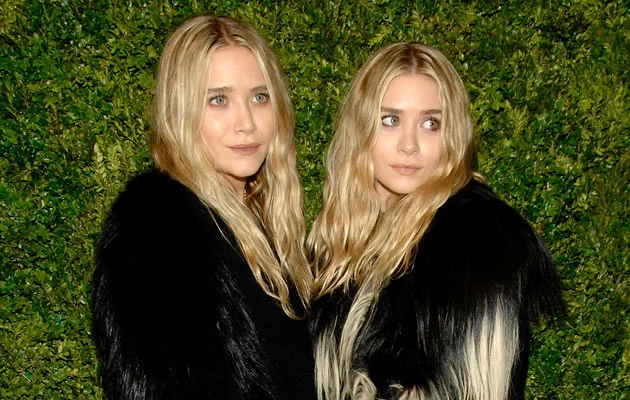 Mary-Kate i Ashley Olsen, fot. Ben Gabbe