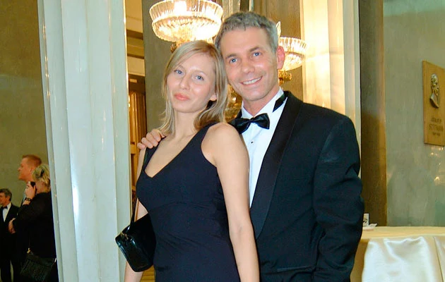 Robert Janowski z żoną, fot. Prończyk Robert Janowski z żoną, fot. Prończyk