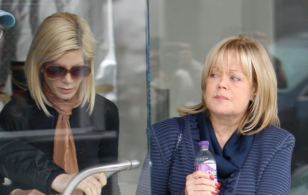 Tori Spelling z matką Tori Spelling z matką