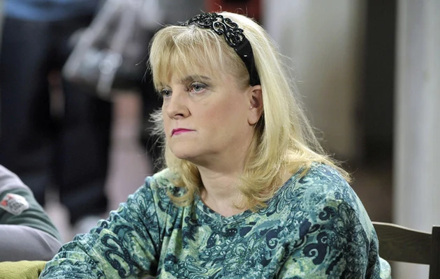 Marzena Kipiel-Sztuka na planie serialu "Świat według Kiepskich", fot.Baranowski Marzena Kipiel-Sztuka na planie serialu "Świat według Kiepskich", fot.Baranowski