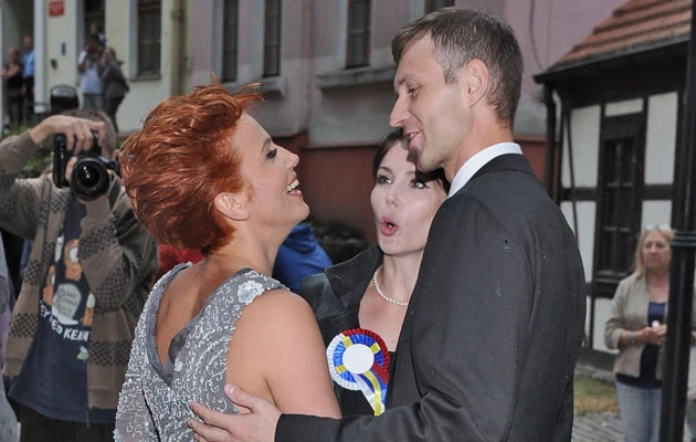 Katarzyna Zielińska z partnerem, fot. Andras Szilagyi Katarzyna Zielińska z partnerem, fot. Andras Szilagyi