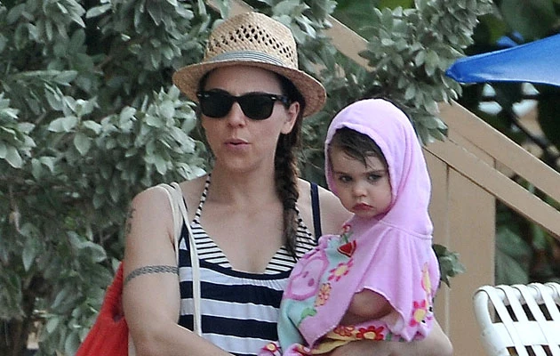 Mel C z córką Mel C z córką
