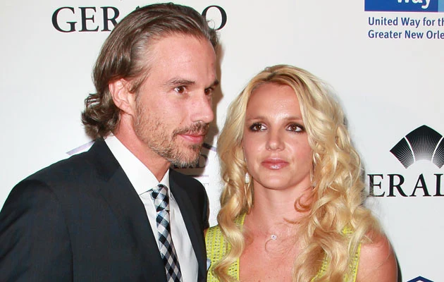 Britney i Jason, fot.David Livingston