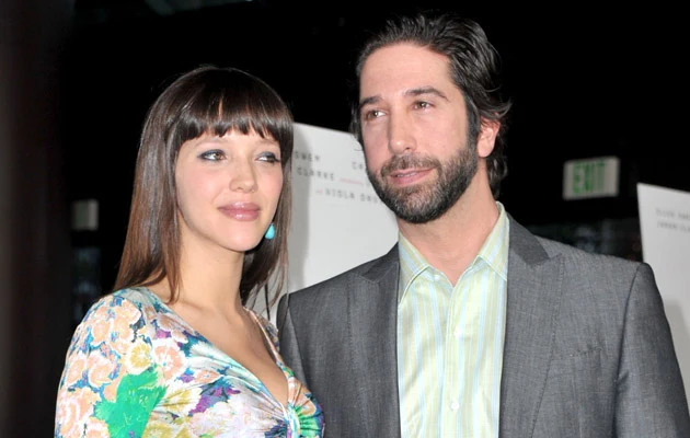 Zoe Buckman i David Schwimmer