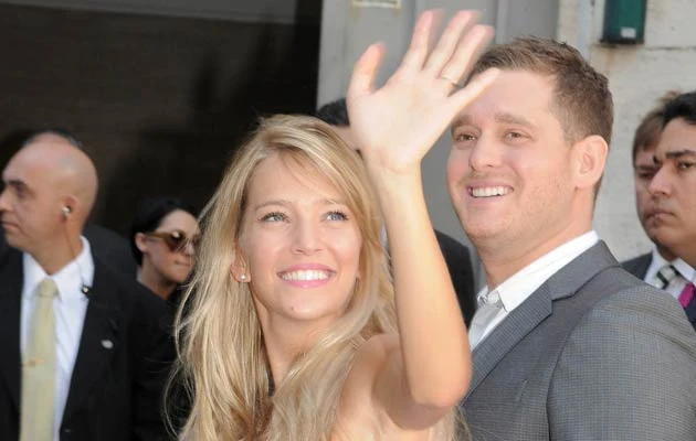 Michael Buble i Louisiana na cywilnym ślubie