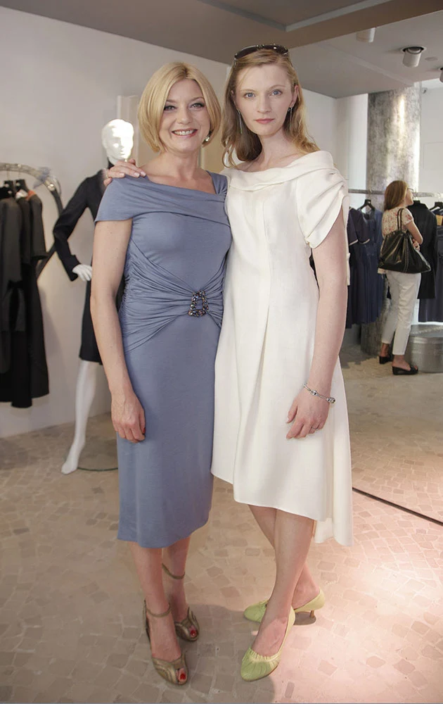 Edyta Olszówka i Agata Buzek, fot. Ida Podsiebierska
