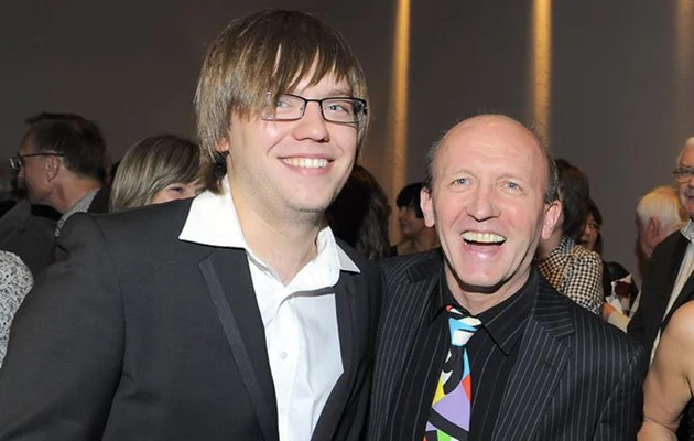 Artur Barciś z synem Artur Barciś z synem