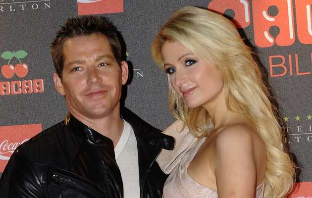 Paris Hilton i Cy Waits, fot.Ander Gillenea