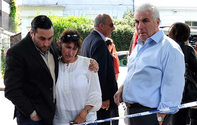 Brat Amy, Alex, matka Janis i ojciec Mitch, fot.Gareth Cattermole Brat Amy, Alex, matka Janis i ojciec Mitch, fot.Gareth Cattermole