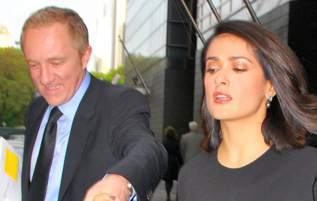 François-Henri Pinault i Salma Hayek François-Henri Pinault i Salma Hayek