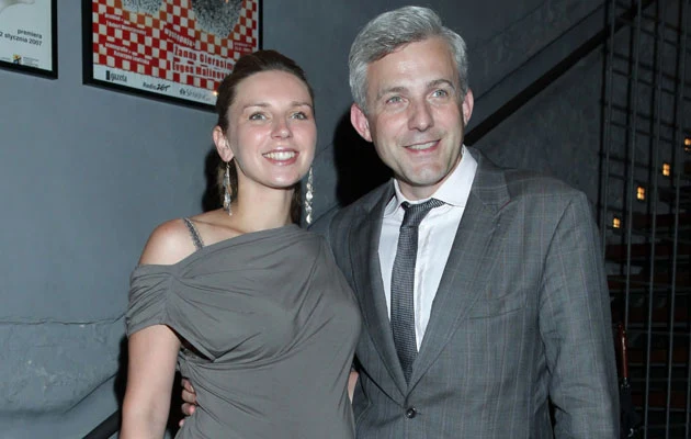 Hubert Urbański z żoną, fot. Paweł Wrzecion