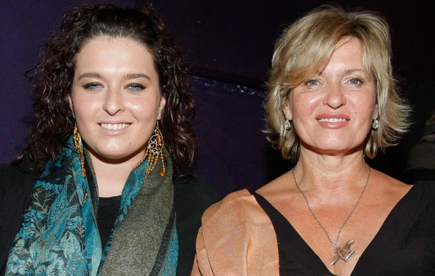 Ewa Kasprzyk z córką, fot. Baranowski