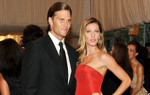 Gisele i Tom, fot.Stephen Lovekin Gisele i Tom, fot.Stephen Lovekin