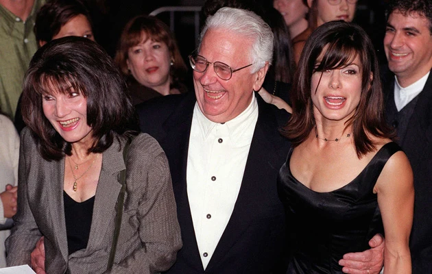 Sandra Bullock z rodzicami, fot.Dan Callister