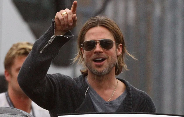 Brad Pitt, fot.Jeff J Mitchell