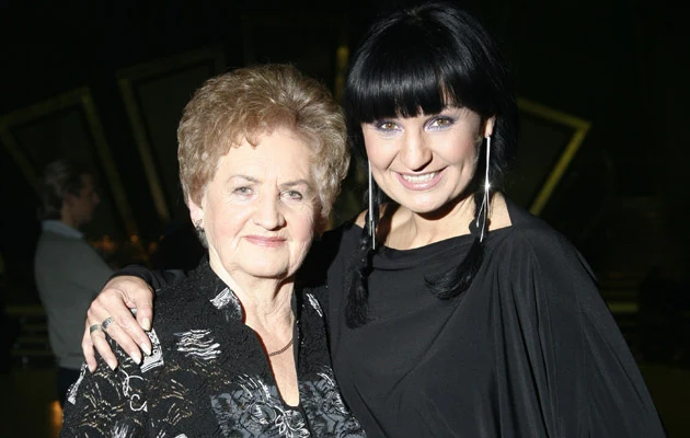 Iwona Pavlović z mamą, fot.Krzysztof Kuczyk