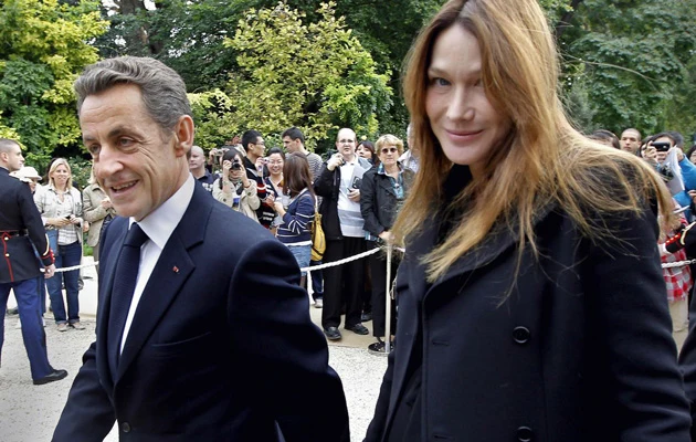 Carla Bruni i Nicolas Sarkozy Carla Bruni i Nicolas Sarkozy