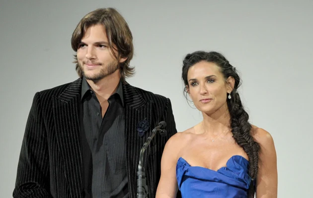 Demi Moore i Ashton Kutcher, fot.Alberto E. Rodriguez