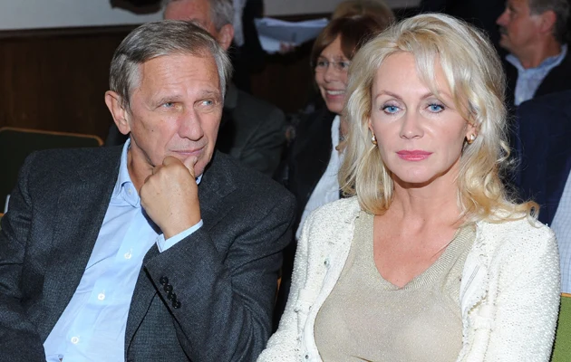 Beata Ścibakówna i Jan Englert Beata Ścibakówna i Jan Englert