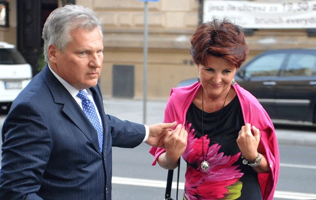 Jolanta i Aleksander Kwaśniewscy, fot.Rozbicki Jolanta i Aleksander Kwaśniewscy, fot.Rozbicki