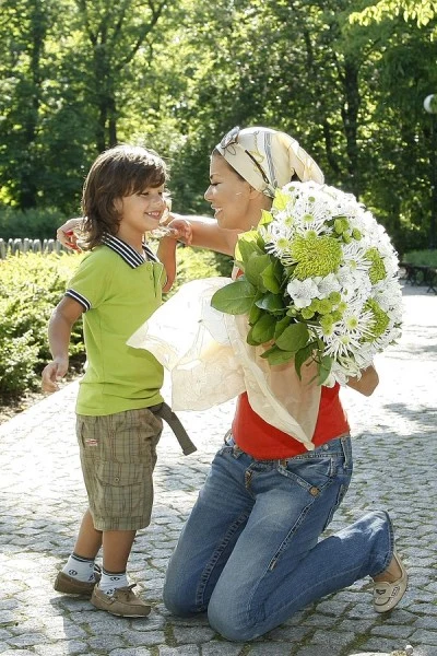 Syn Edyty Górniak i Dariusza Krupy - Allan, fot.Grabowski Syn Edyty Górniak i Dariusza Krupy - Allan, fot.Grabowski