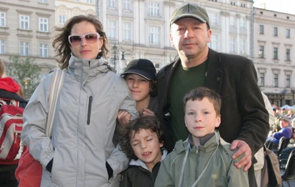 Dzieci Aleksandry Justy i Zbigniewa Zamachowskiego - Bronisława, Tadeusz, Antoni, Marysia Dzieci Aleksandry Justy i Zbigniewa Zamachowskiego - Bronisława, Tadeusz, Antoni, Marysia