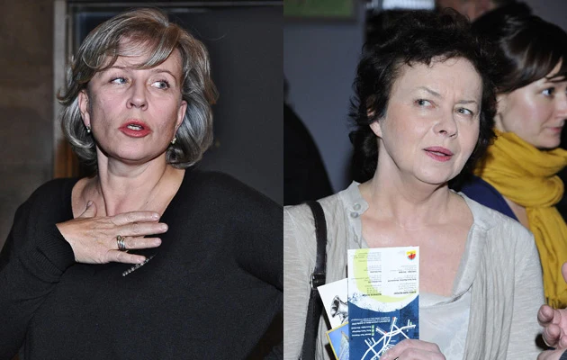 Krystyna Janda i Joanna Szczepkowska, fot.Andras Szilagyi Krystyna Janda i Joanna Szczepkowska, fot.Andras Szilagyi