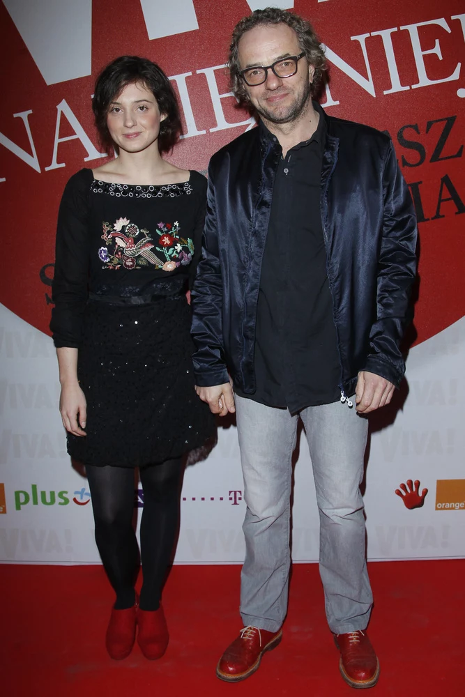 Piotr Najsztub z partnerką Piotr Najsztub z partnerką