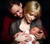Cate Blanchett z mężem i synem Cate Blanchett z mężem i synem