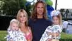 Lorenzo Lamas z Shauną Sand i córkami