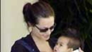 Angelina Jolie z adoptowanym synkiem Maddoxem