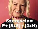 Wzór matematyczny na szczęście Wzór matematyczny na szczęście
