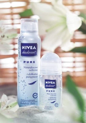 Nowe dezodoranty NIVEA Deo Pure