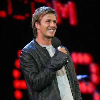 David Beckham podczas Live 8 David Beckham podczas Live 8