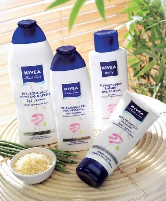 Nowa linia produktów NIVEA Ryż i Lotos Nowa linia produktów NIVEA Ryż i Lotos