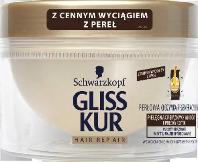 Maseczka perłowa Gliss Kur Pearl Repair