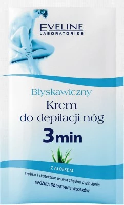 Błyskawiczny krem do depilacji nóg