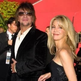 Richie Sambora jeszcze z Heather Locklear Richie Sambora jeszcze z Heather Locklear