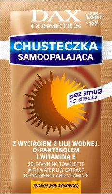 Chusteczka samoopalająca