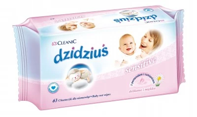 Chusteczki Cleanic dzidziuś Sensitive